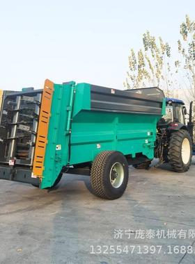 三柴油轮农家肥EHH撒肥机农用大型粪便洒干车湿两用果园撒抛粪机