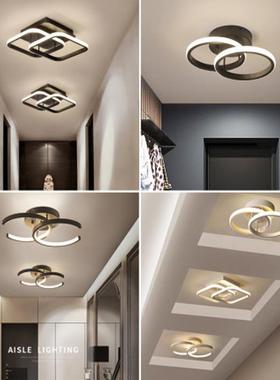 现简约代过道le灯门厅阳台过道顶玄关走廊创gm-002d意个性简约led