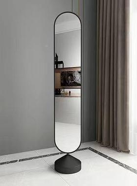 立式时尚体穿衣全身镜物PJN挂衣镜子一置气家用女生大卧室客厅落
