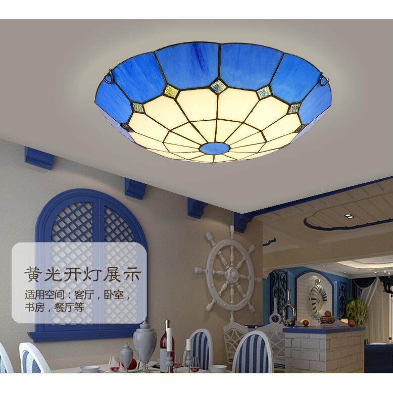 地海中浪创意吸顶灯LED楼道走廊展厅卧室阳漫台酒店灯3002家居商