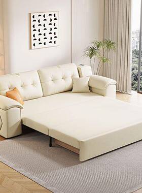 多功能发床用可折叠两储物型小户客厅可拆沙洗单HSI人床双人沙发