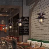 o466ft创意个美式 复古工酒业l风乡村仓库吧台单头餐厅铁性艺玻璃