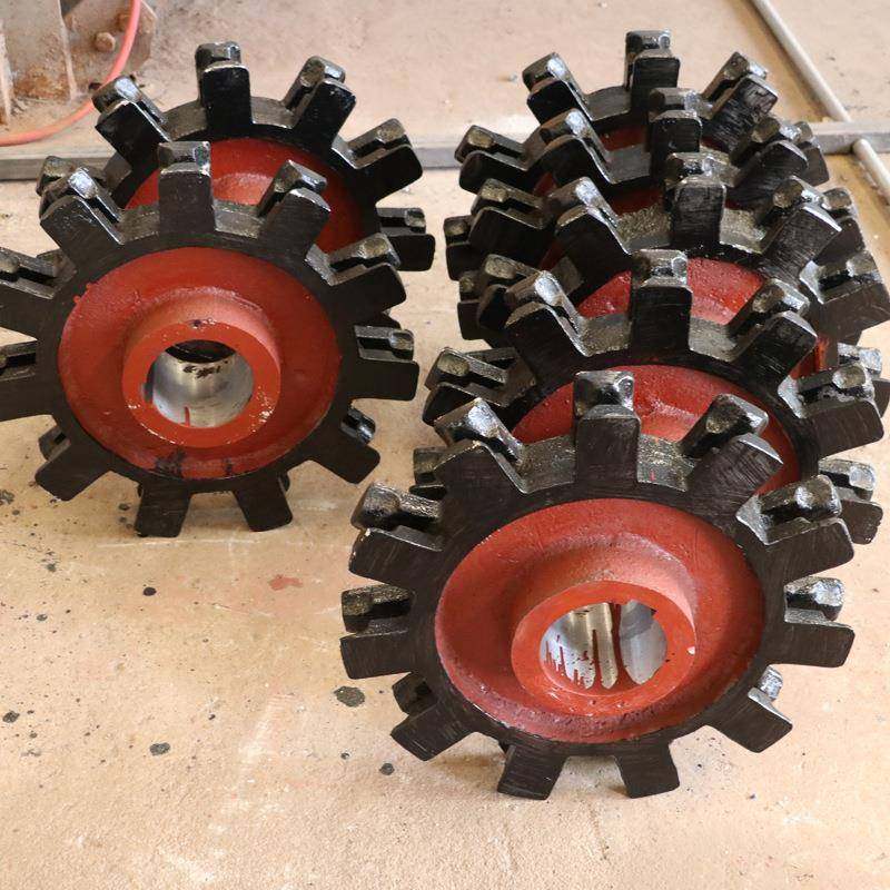 提升机多式齿链轮矿用斗提机链升249传动链轮N条E30板链健齿链轮