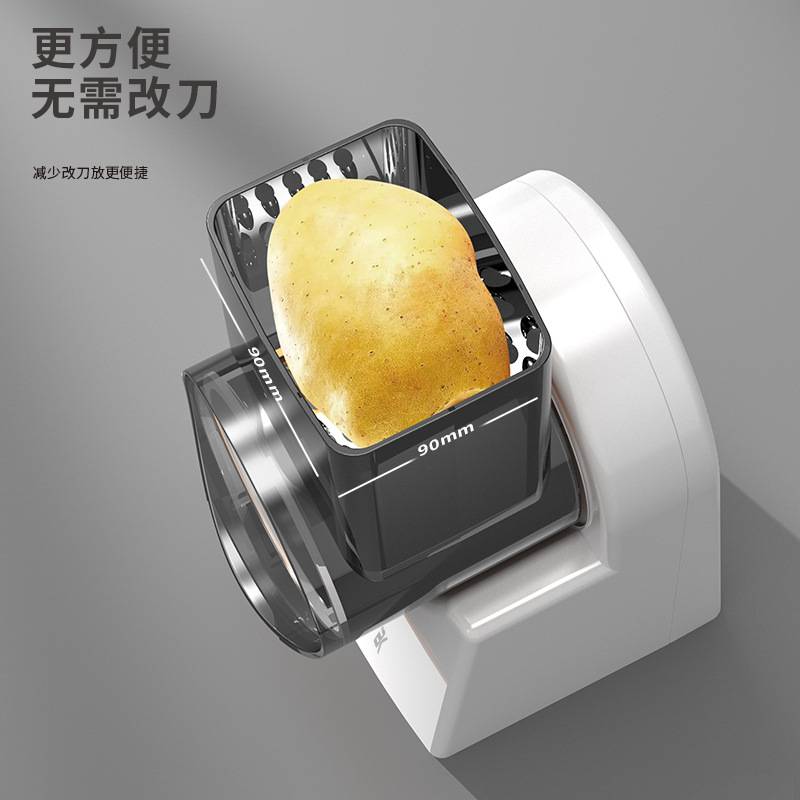 跨境电动切菜器多功能家用厨房萝卜土豆刨丝切芝士滚筒切片机神器