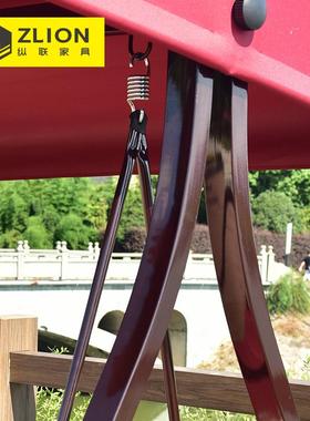 摇庭椅秋千户外别墅院吊园椅阳室外花台ZCC太阳能家用三人网红荡