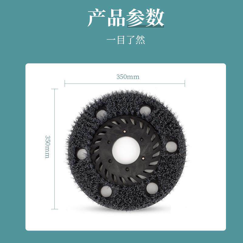 纳米钼141丝刷太盘阳能板光伏板清洁机抛光圆好沃盘奇爆款刷清盘
