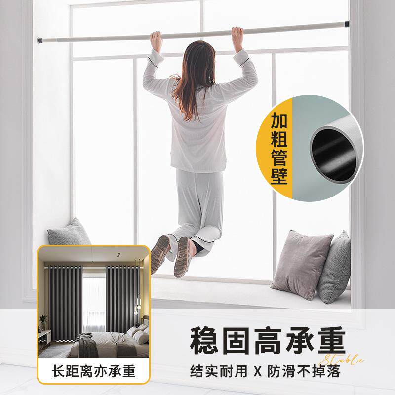 65558087门帘风隔断帘防卧遮室家用免打孔窗帘全遮光2502新款阳台