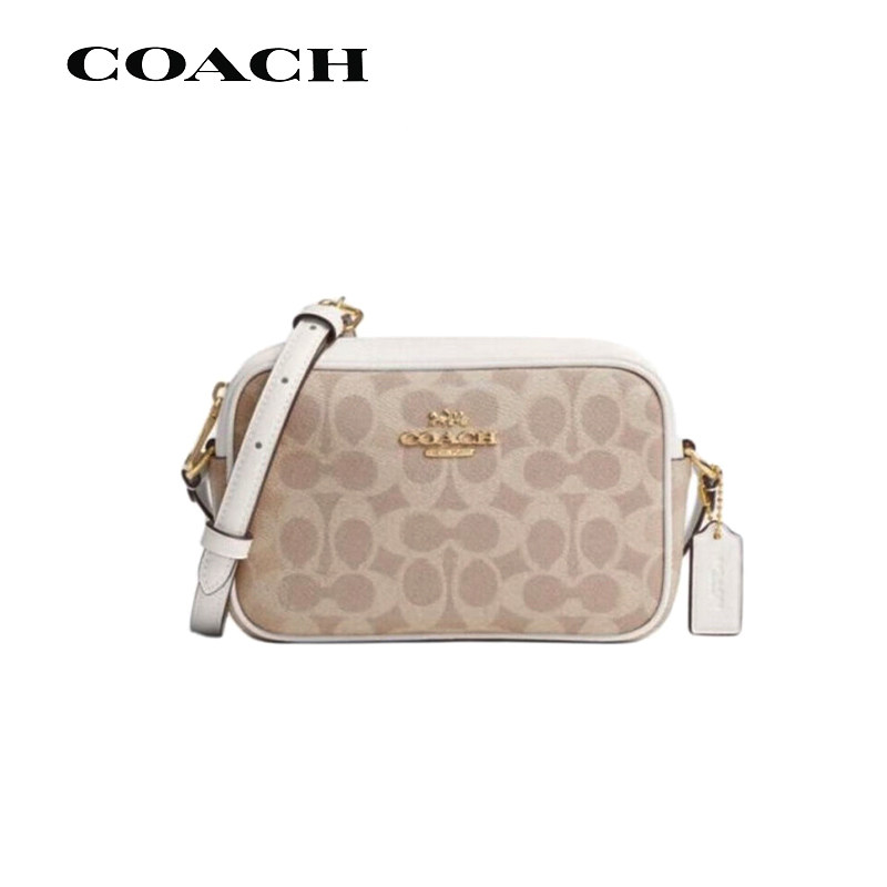 【520礼物】COACH/蔻驰女士相机包Jamie 21通拉链单肩斜挎包CQ874