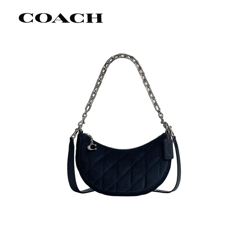 【正品保障】COACH/蔻驰女饺子包Mira24 拉链开合单肩斜挎包CW611
