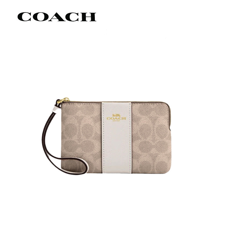 COACH蔻驰女士迷你手拿钱包