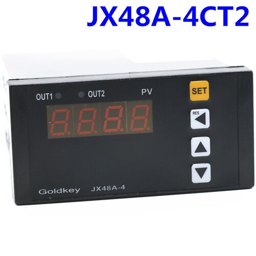 常州高崎Goldkey JX48A-4计数器JX48A-4CT2计数控制器 计米控制器