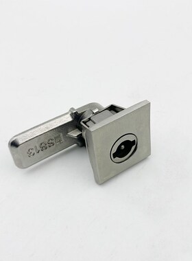 304不锈钢MS813-B一字工业配电柜电箱四方型转舌锁AE柜门锁机柜锁