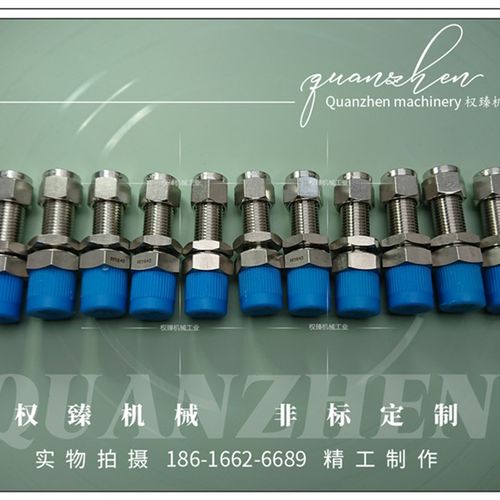 不锈钢316外螺纹外丝外牙双卡套式穿板隔板管接头 R PT ZG1/4-6MM