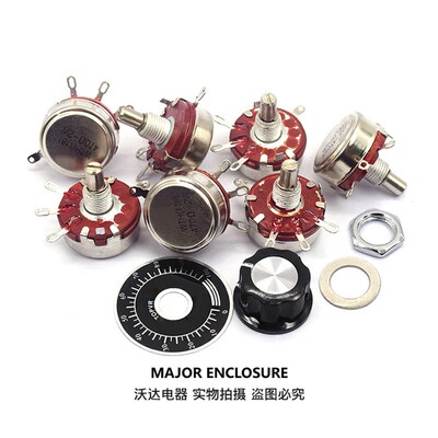 WTH118-2W 单圈碳膜电位计 1A 1K 2K2 4K7 10K 22K 47K100K 470K