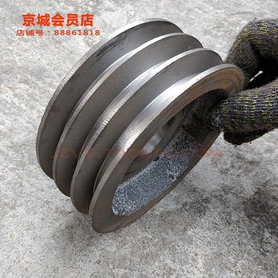 stc3 5 8 10 12 15kw单缸柴油发电机配件三角带皮带轮盘3槽b型