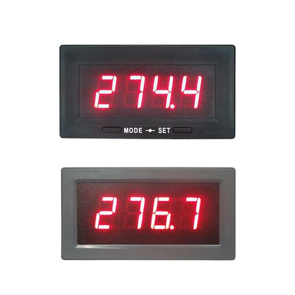 工业级数显温度表LED数字温度计PT100测温仪K偶 高低温上下限报警