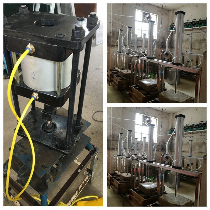 压豆腐压烟叶机成型机的气缸配件压豆腐的千斤顶气动气缸全套总成