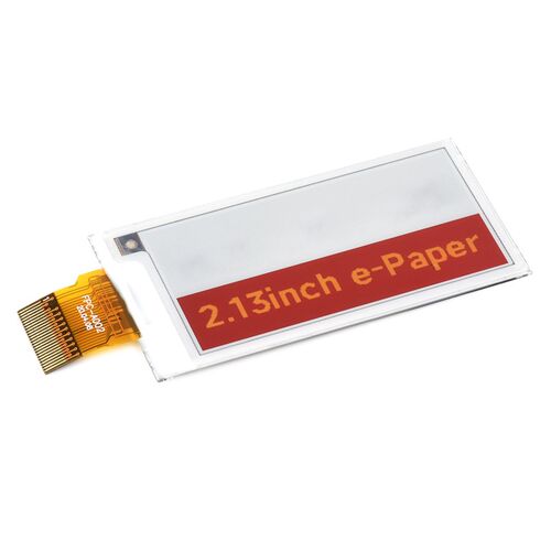 树莓派4B/3B/Zero 2.13英寸电子墨水屏 e-Paper电子纸显示屏模块