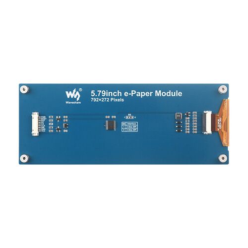 树莓派5/4B 5.79寸电子墨水屏模块 STM32 e-Paper电子纸屏幕黑白