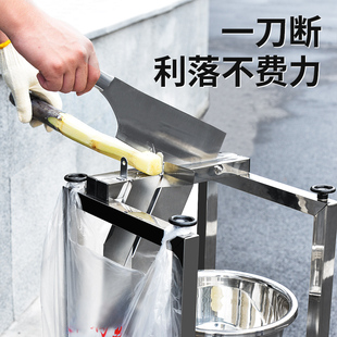 甘蔗切块机水果店甘蔗机铡刀小型切段机切甘蔗专用刀切节机神器