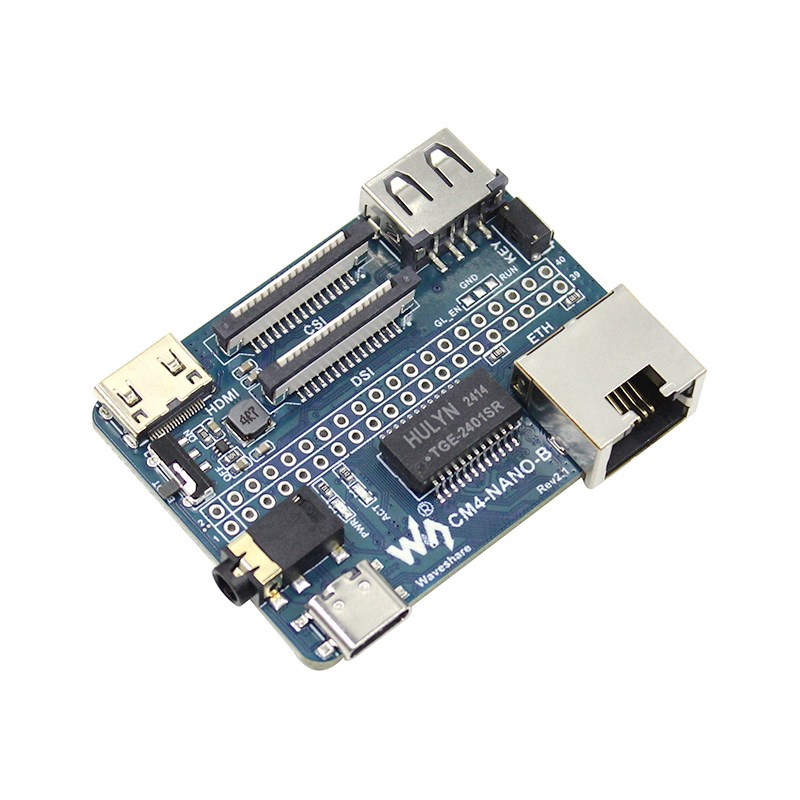 树莓派CM5核心板 IO Board底板 兼容CM4/CM5计算模块载板扩展板