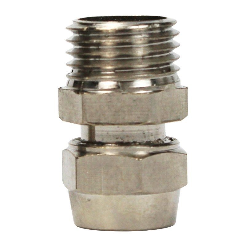 气动快速锁母气管快拧铜接头直通PC8mm-02 4-M5 6-01 10-03 12-04