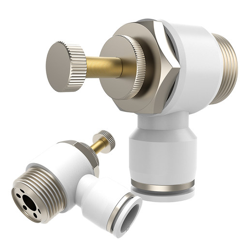 百联SL气动快速接头管道阀节流调速阀4/6/8/10/12/16气缸管控制阀