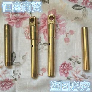 穿线器头子穿管器铜头接头牵引头引线头顶头14mm6mm8mm12导线轮专