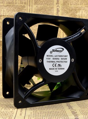 Sofasco SA17689V1HBT 115V 50/52W 17689 17.6CM 双滚珠散热风扇