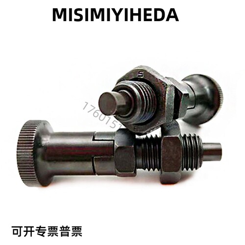 碳钢自锁型平头分度定位销PXYAF/PXYKF5/6细牙8/10/12旋钮柱塞16L