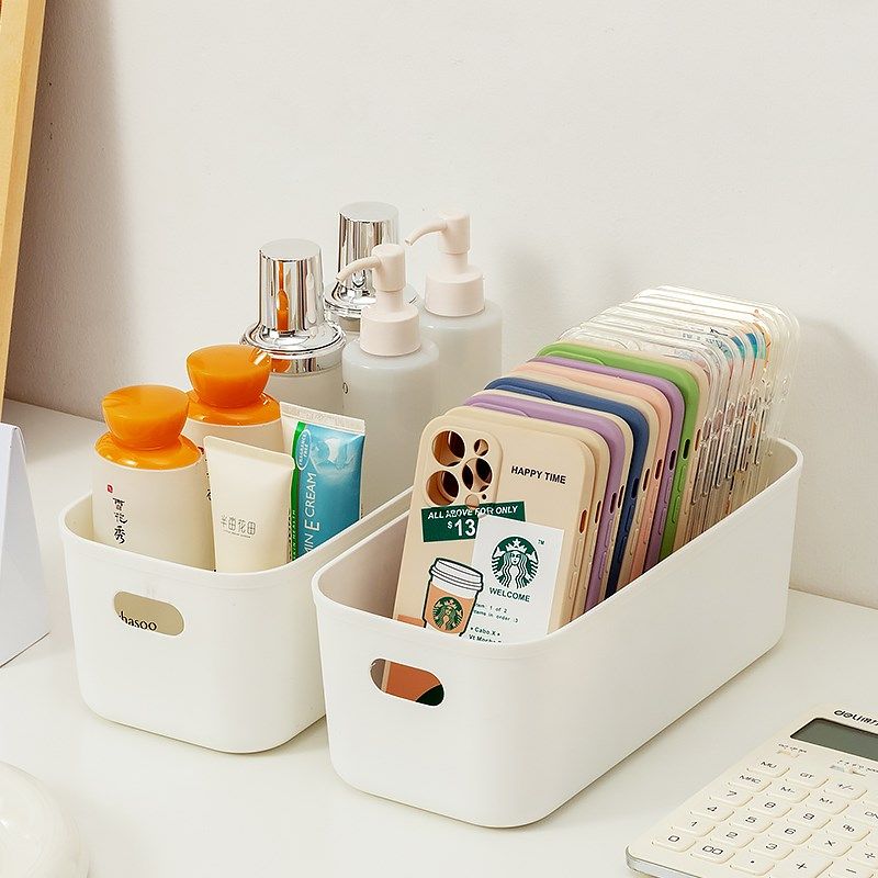 透明手机壳收纳盒桌面亚克力盒子文具整理宿舍小面膜化妆品收纳筐,搬运/仓储/物流设备,其他起重搬运设备,淘宝优惠券,粉丝福利购,淘宝优惠卷