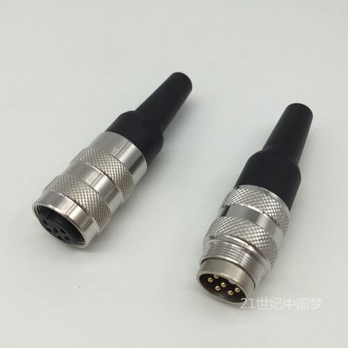 J09航空插头M16连接器C09公母头23456针7812孔14161924芯接头插件