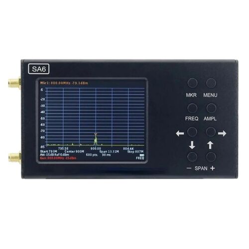 SA6手持频谱分析仪Wi-Fi CDMA实验室35-6200Mhz无线信号6G测试仪
