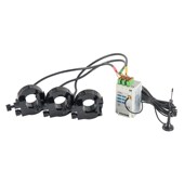 分表计电AEW100环保用电监管配三祇开口式 互感器孔径152036