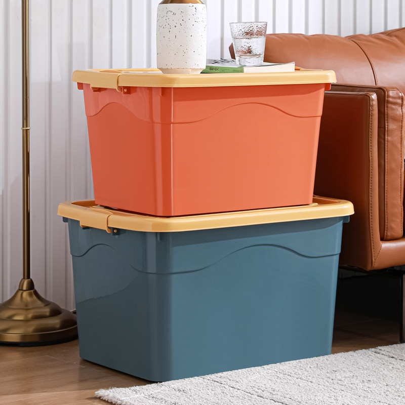 日式塑料收纳箱大容量超大家用收纳盒收纳衣服整理箱储物箱特大号,纺织面料/辅料/配套,服装加工设备,淘宝优惠券,粉丝福利购,淘宝优惠卷