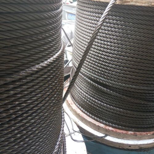 徐工吊车配件大全原厂狼山钢丝绳4Vx39S+5FC麻芯卷扬钢丝4股14mm