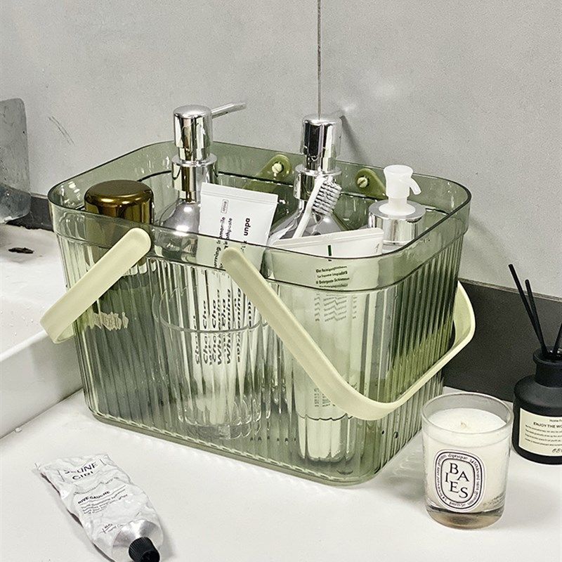 浴室手提篮沐浴露洗发水洗手间收纳篮置物学生透明可爱简约收纳盒,搬运/仓储/物流设备,其他起重搬运设备,淘宝优惠券,粉丝福利购,淘宝优惠卷
