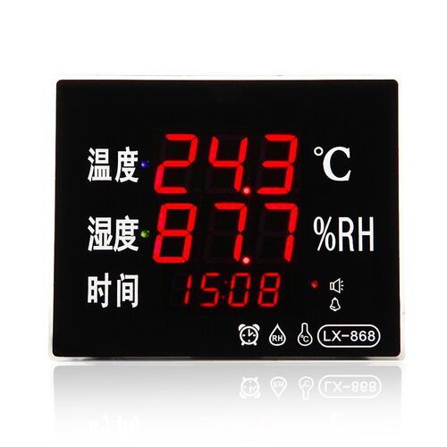 温度湿度计表工业大棚冷库多款探头LED数显大屏高精度LX-868