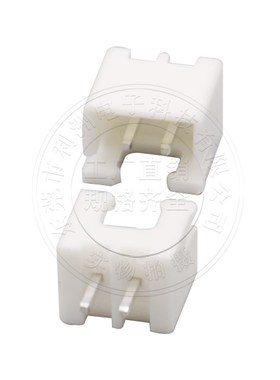整包XH2.54直针白色铜针阻燃TJC3接插件XH2.54连接器立式插件端子
