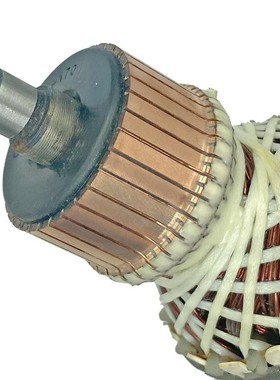 铁鑫电动工具配件  卡顿350钢材机转子8齿 355钢材机电机 04113