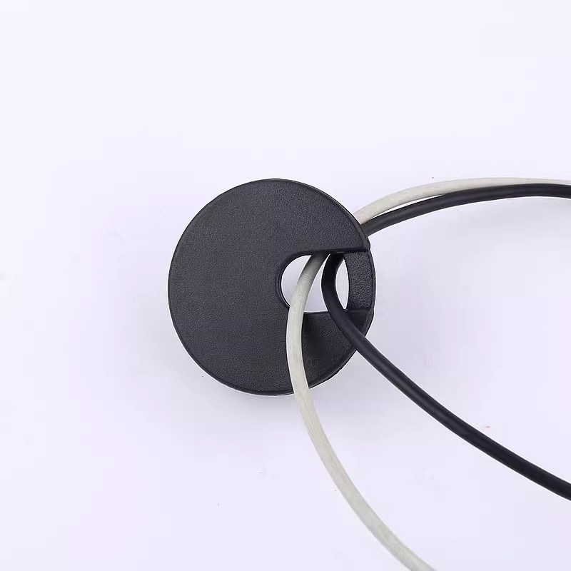 线孔盖35mm圆形电视柜穿线孔盖板桌面办公桌书桌装饰盖过线电脑桌