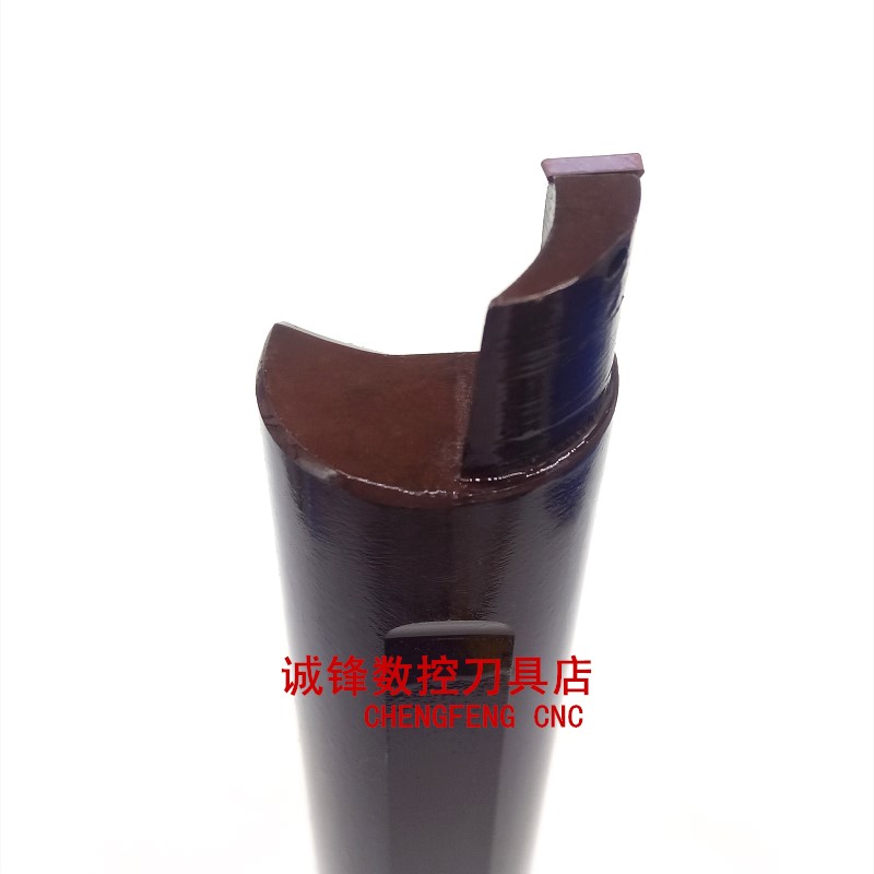 弹簧钢加长内孔端面切槽刀杆MGFHH25R-TB06配三角形刀片MFHR割槽图片