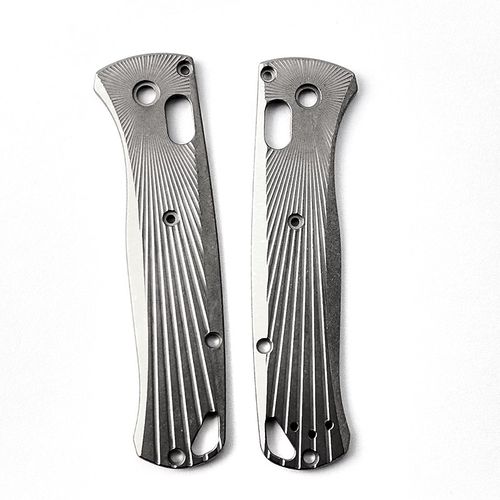 贴片蝴蝶535刀柄钛合金 蝴蝶折叠刀配件刀柄贴片 Bugout 535贴片