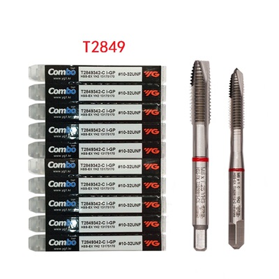 韩国YG美制先端机用丝锥COMBO 机用丝攻3/8-16 7/16-14 1/2-13UNC
