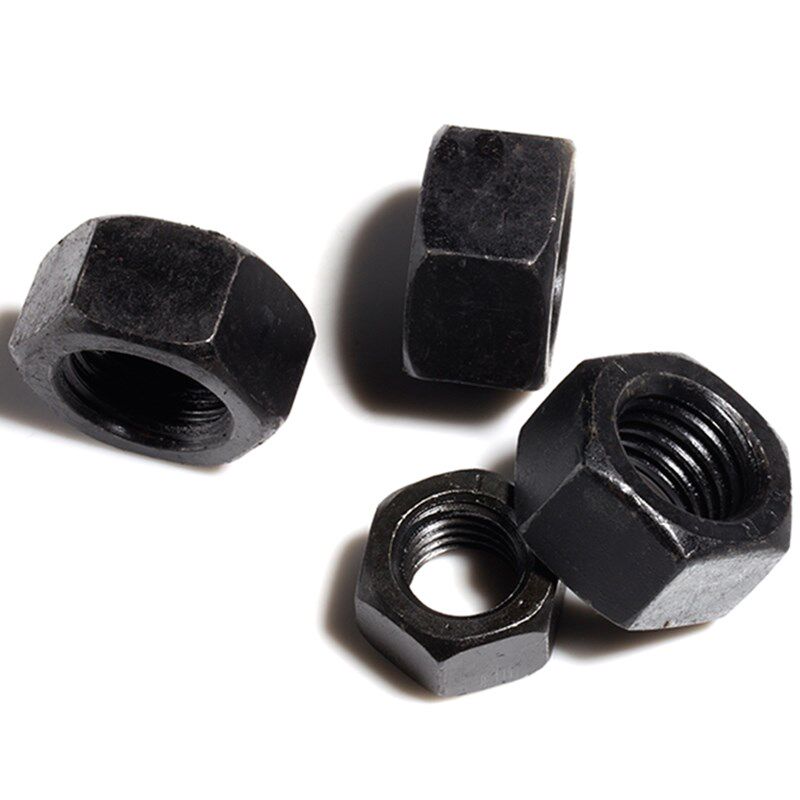 黑色316不锈钢螺母六角螺帽螺丝帽大全M3M4M5M6M8M10M12M14M16M18