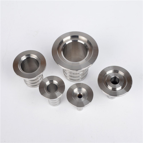 304不锈钢真空皮管接头KF卡箍水嘴气管格林宝塔头KF16 25 40 50