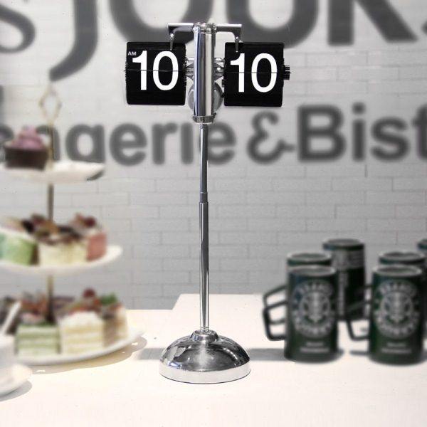 欧式简约可伸缩拉杆翻页钟客厅家用桌面摆钟北欧落地钟机械座钟,家居饰品,立钟/落地钟,淘宝优惠券,粉丝福利购,淘宝优惠卷