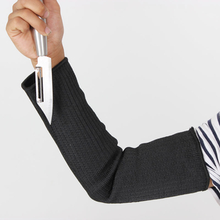 钢丝防割护袖护臂防砍防刺防刀防身护具护腕护手护臂防割手套战术