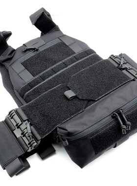 战术背心扩容腹包JPC CPC FCSK马甲通用下挂包MK4胸挂附件包副包