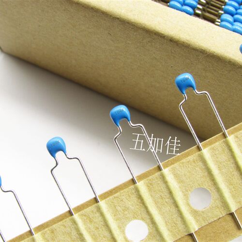 20个 进口 RDER71H104K0M1H03A 50V0.1UF 104K 直插陶瓷独石电容